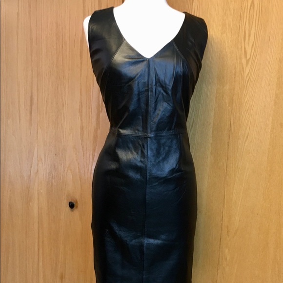Bagatelle Dresses & Skirts - Women’s Faux Leather Dress
